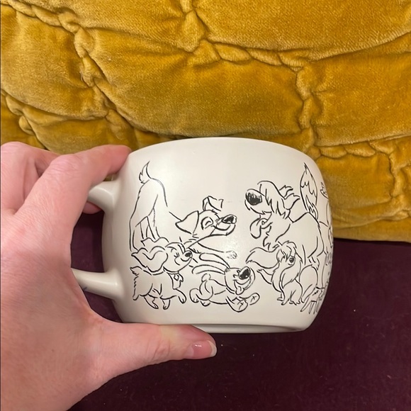 Disney White Mug with Dog Cartoon Characters - Picture 6 of 6